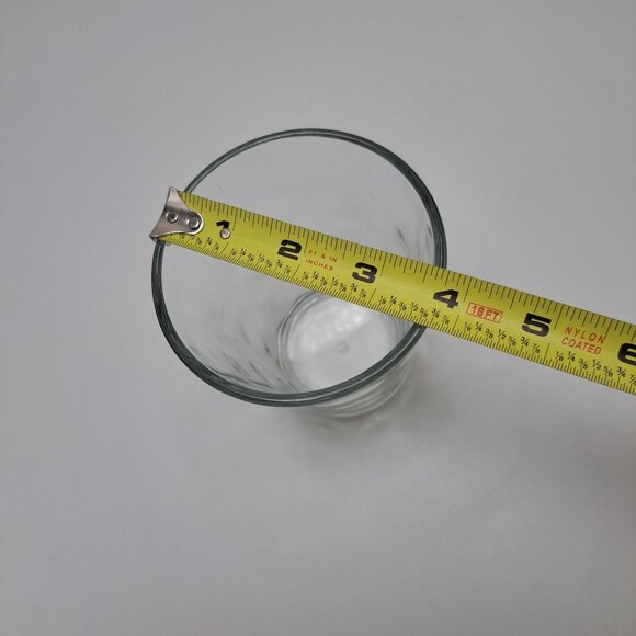 Anchor Hocking Mid-Century Modern Bubble Pattern Double Old Fashion Glass - Picture 6 of 8